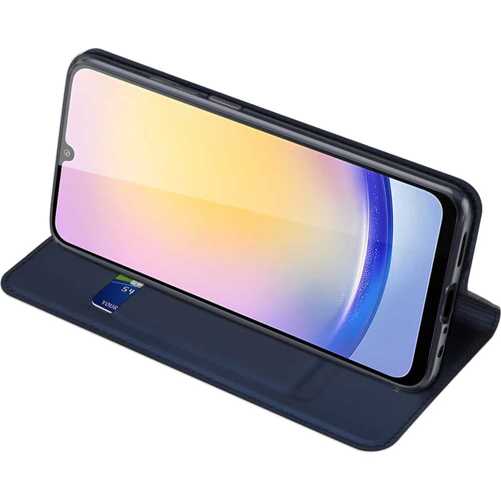DUX DUCIS Skin Pro – preklopna maska za Samsung Galaxy A25 5G-plava