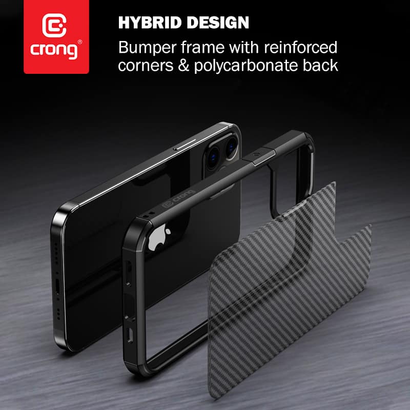 Ochranný kryt CRONG Clear Cover pro iPhone 12 mini