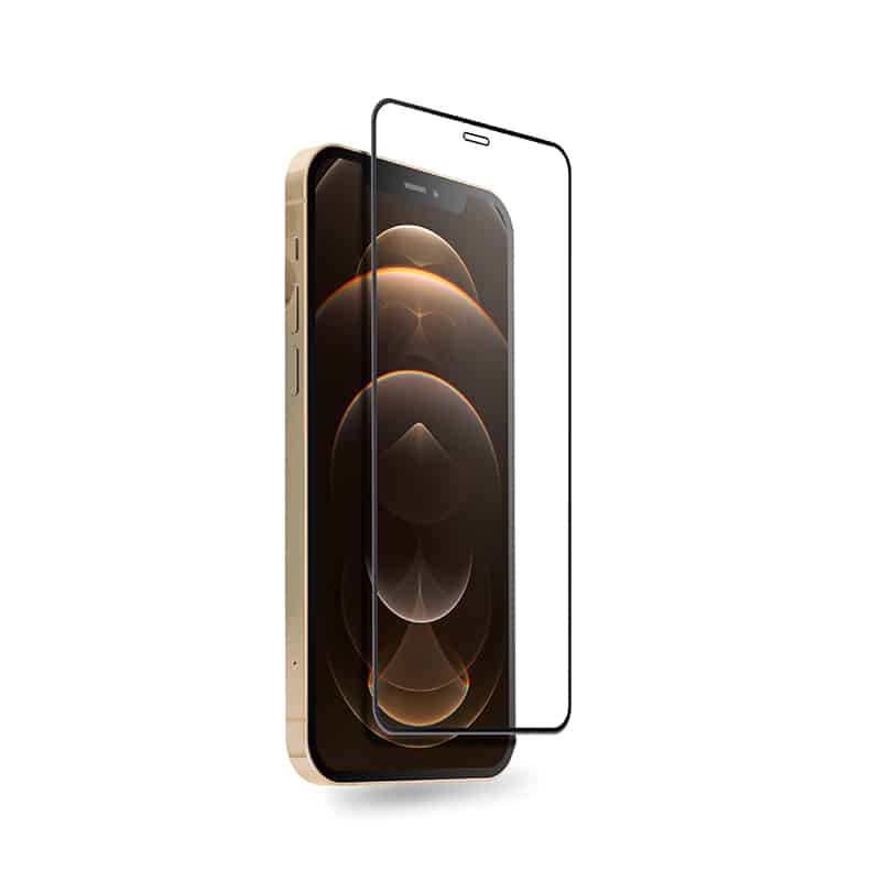 CRONG 3D ARMOUR GLASS KALJENO STAKLO ZA CIJELI EKRAN IPHONE 12 PRO MAX + INSTALACIJSKI OKVIR