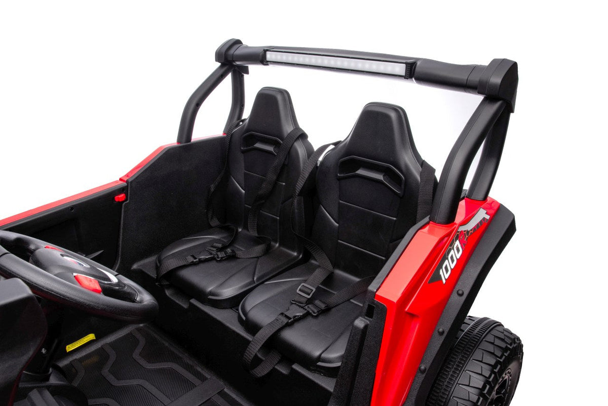 Buggy na akumulator Gravity 4x4 - dvosjed - Crveni