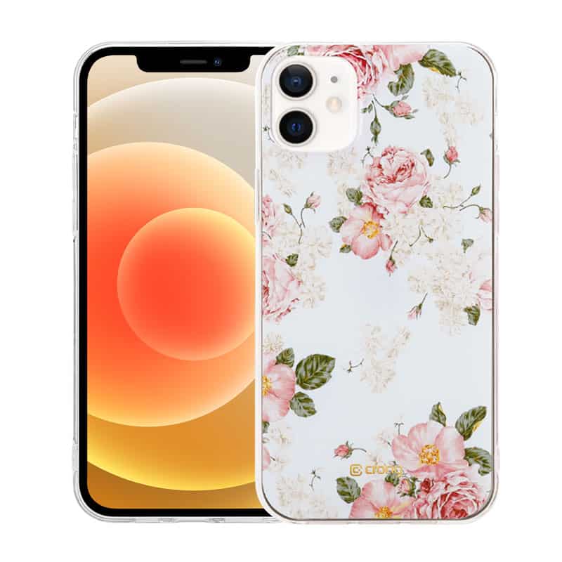 Pouzdro Crong Flower Case pro iPhone 12 mini