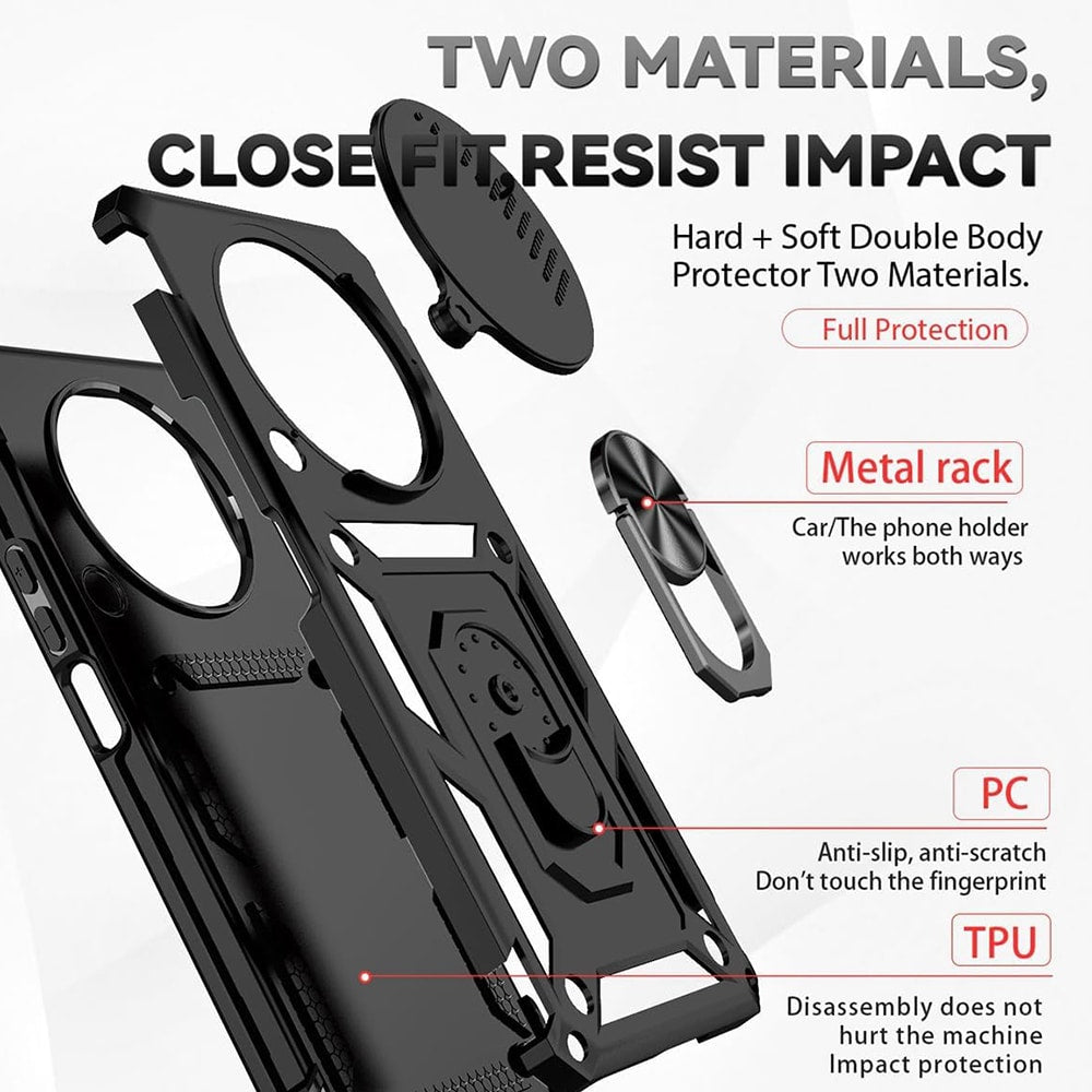 Techsuit – CamShield series ochranné pouzdro pro Honor Magic 6 Lite – černé