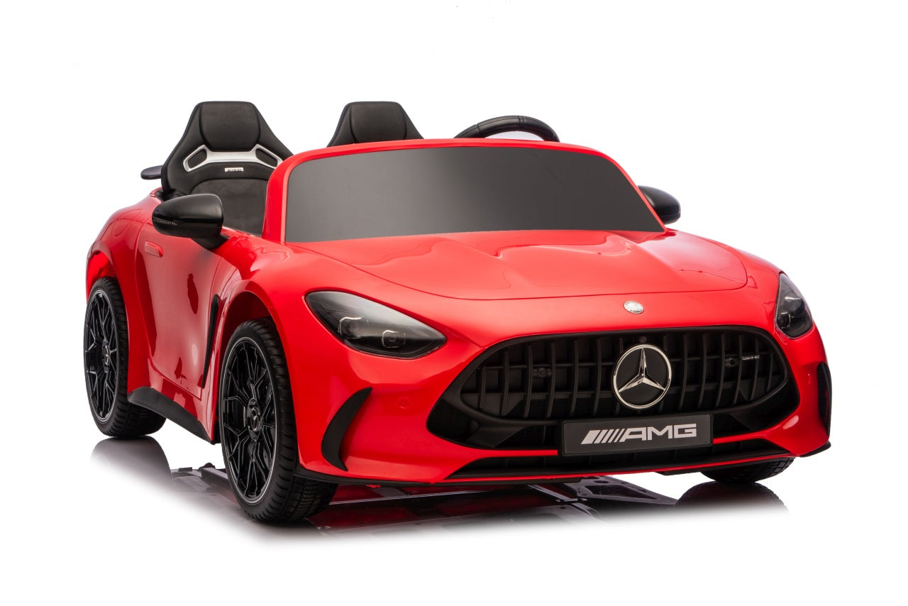 Licencirani auto na akumulator Mercedes Benz GT63 AMG - dvosjed - crveni