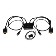 StarTech.com SV211USB prekidač KVM Crno