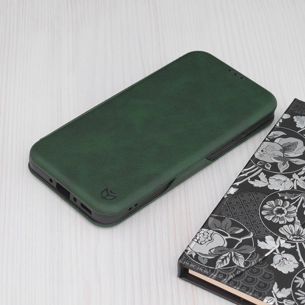 Techsuit Safe Wallet Plus preklopna futrola za Samsung Galaxy A55 5G – tamno zelena