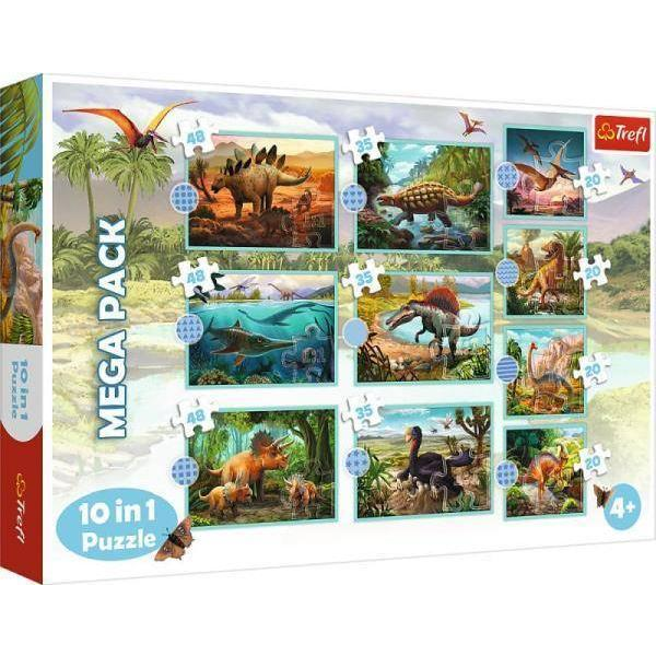 Trefl Mega Pack Slagalica 48 kom Dinosauri