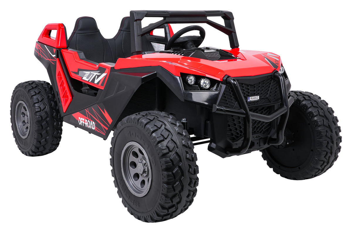 Buggy na akumulator RTR Monster Speed 4x4 - dvosjed - Crveni