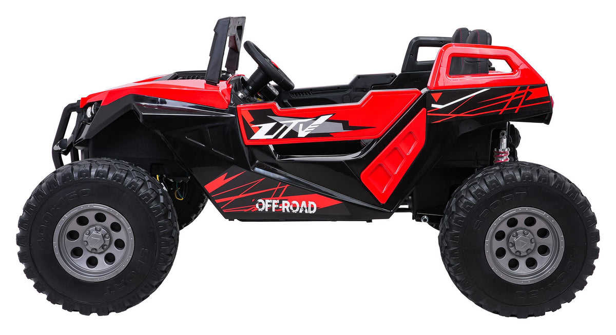 Buggy na akumulator RTR Monster Speed 4x4 - dvosjed - Crveni
