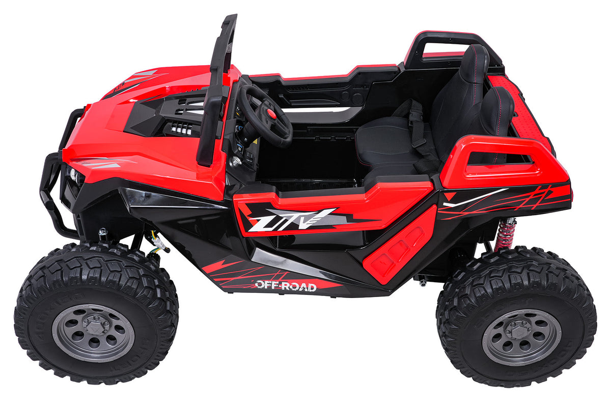 Buggy na akumulator RTR Monster Speed 4x4 - dvosjed - Crveni