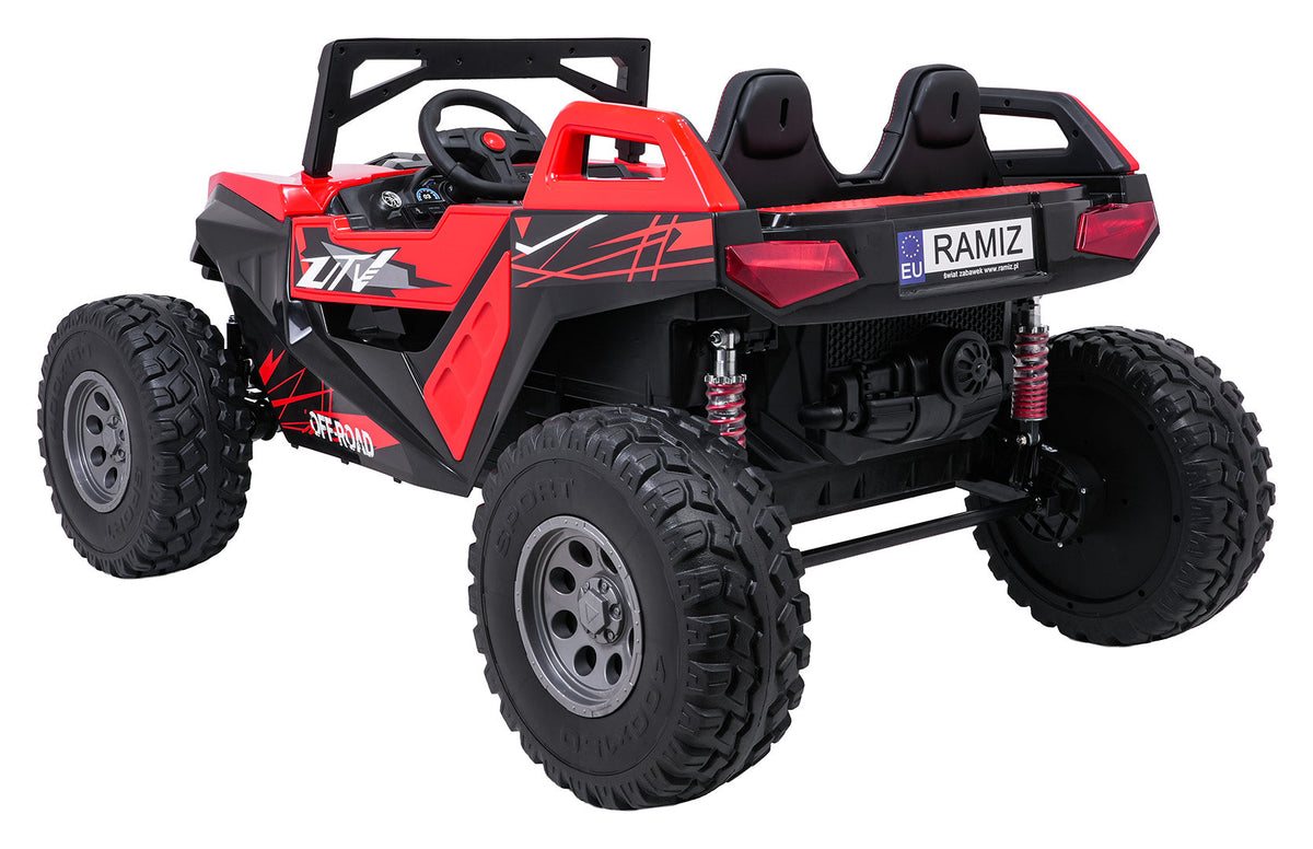 Buggy na akumulator RTR Monster Speed 4x4 - dvosjed - Crveni