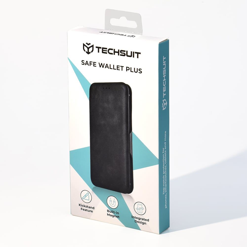 Techsuit Safe Wallet Plus preklopna futrola za Honor X7b– tamno zelena