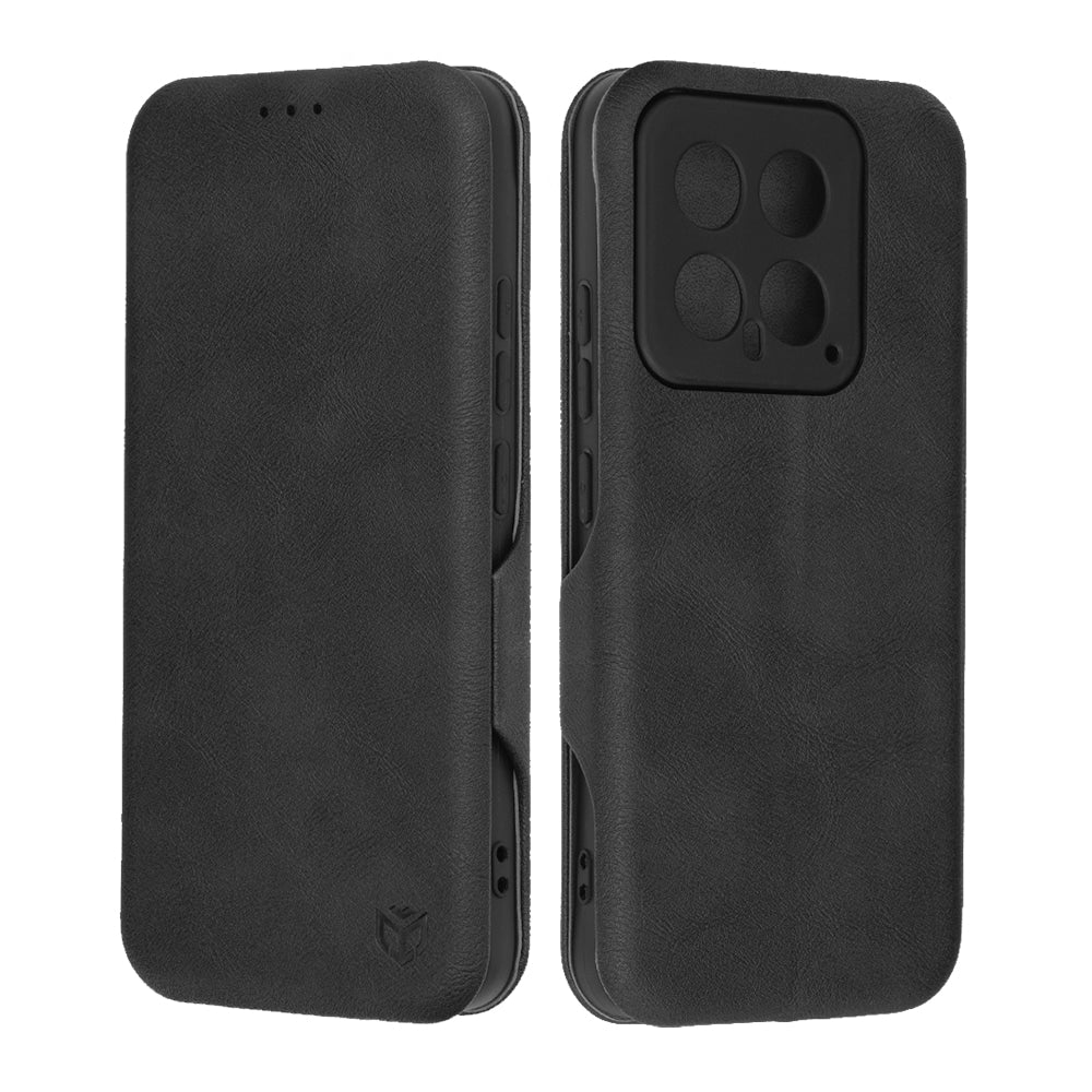 Techsuit Safe Wallet Plus preklopna futrola za Xiaomi 14 – crna