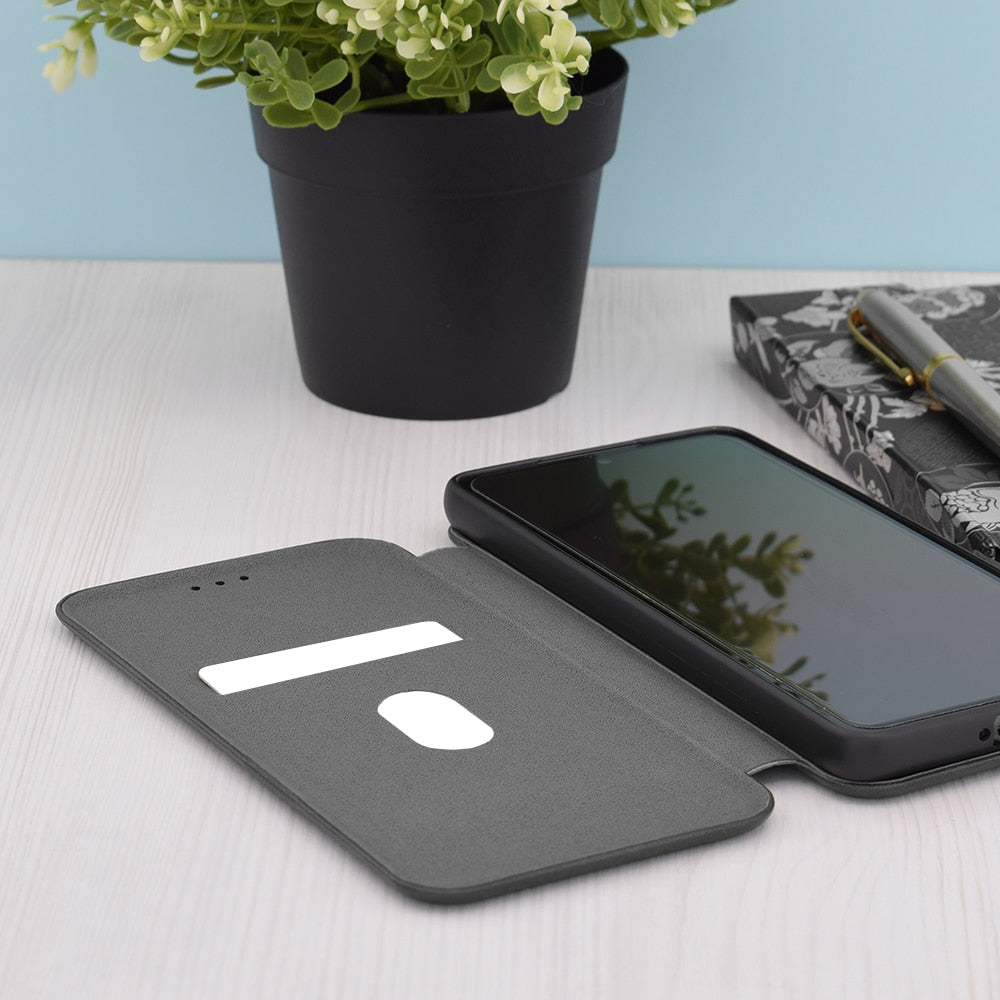 Techsuit Safe Wallet Plus skládací pouzdro pro Xiaomi 14 – černé