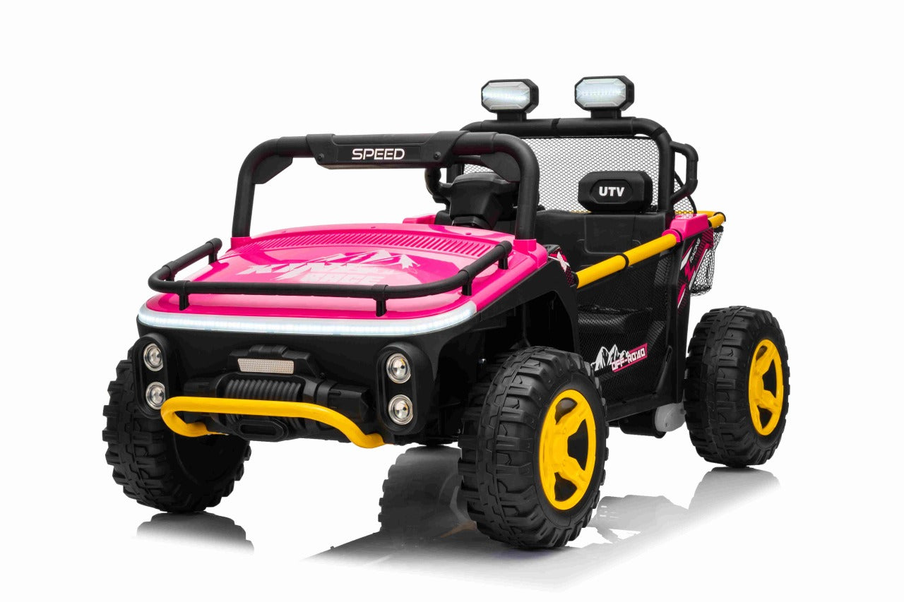 Buggy na akumulator UTV SPEED 2x80W- dvosjed - rozi