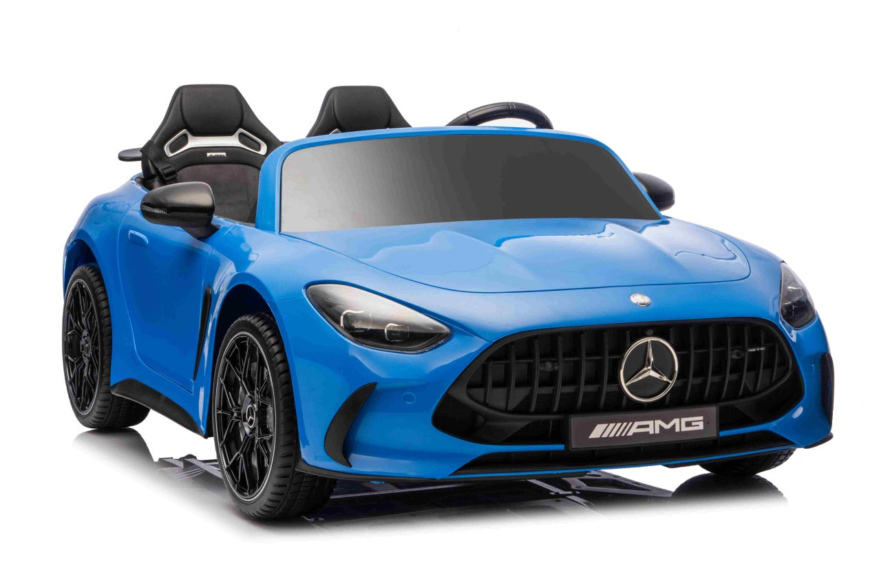 Licencirani auto na akumulator Mercedes Benz GT63 AMG - dvosjed - plavi