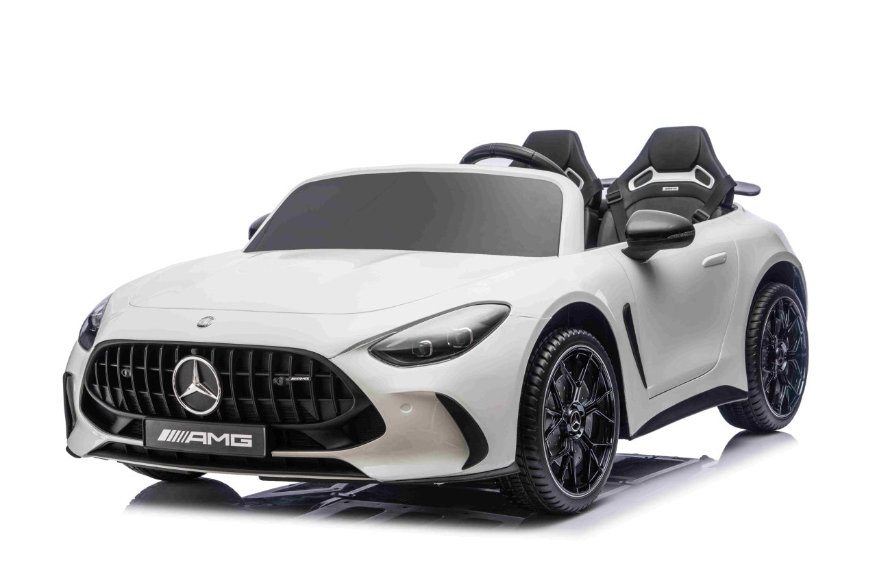 Licencirani auto na akumulator Mercedes Benz GT63 AMG - dvosjed - bijeli