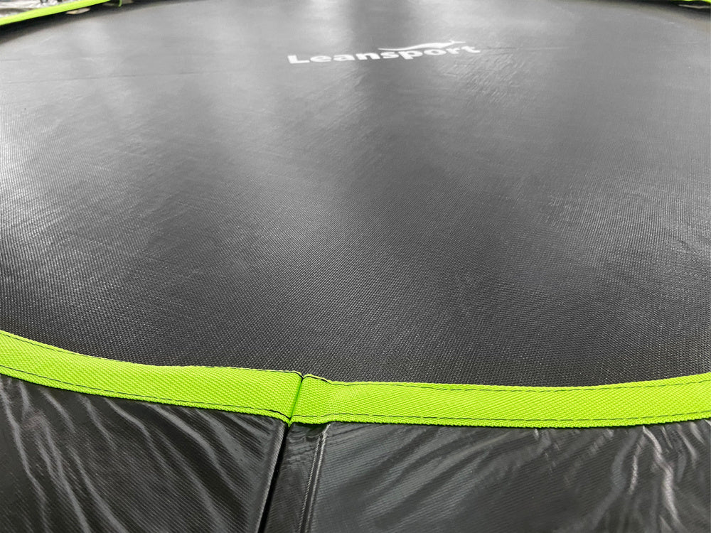 Trampolin 10ft - crno/zeleni