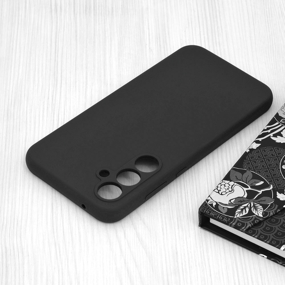 Techsuit Soft Edge Silicone pouzdro pro Samsung Galaxy A55 5G černé