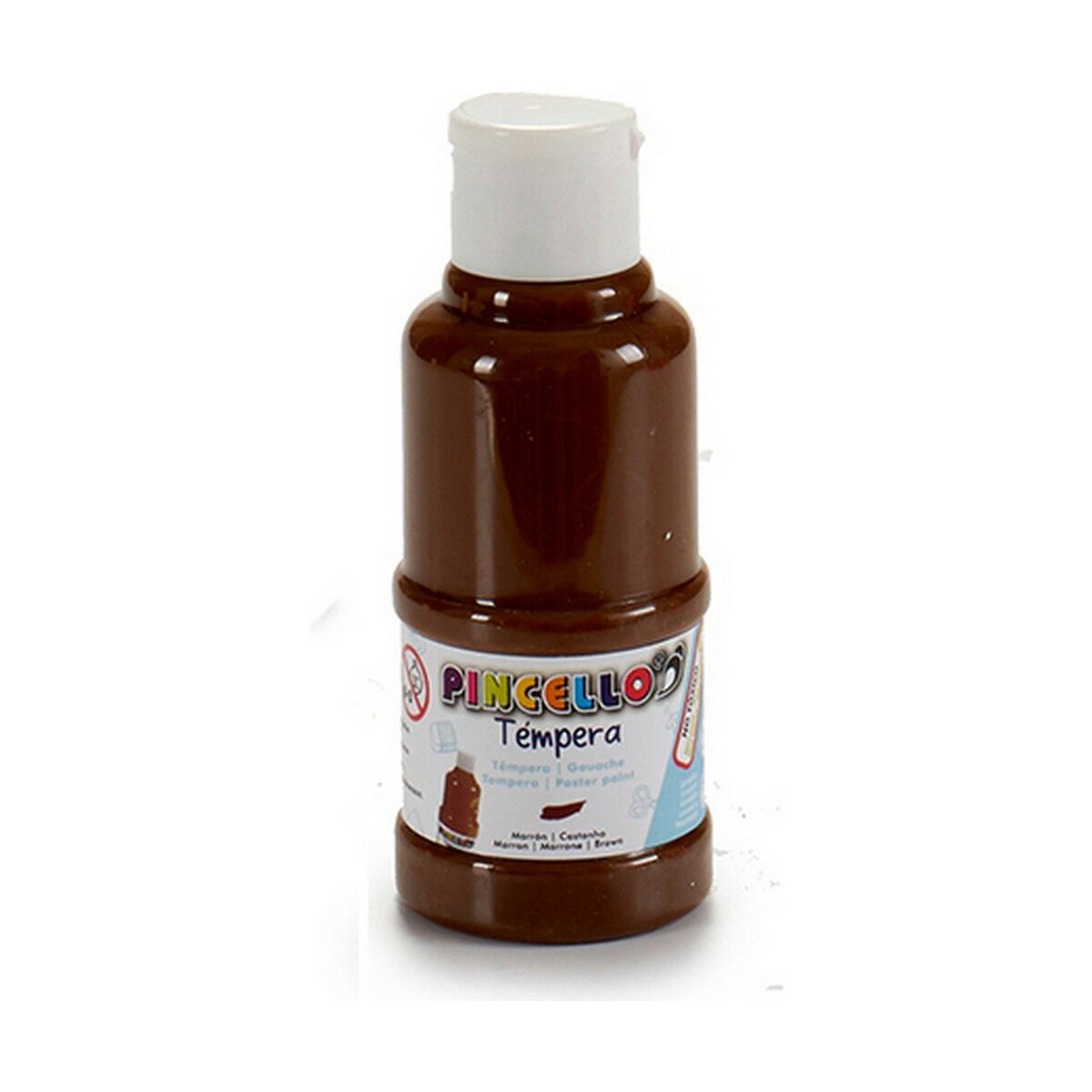 Tempera Pincello Smeđa 120 ml