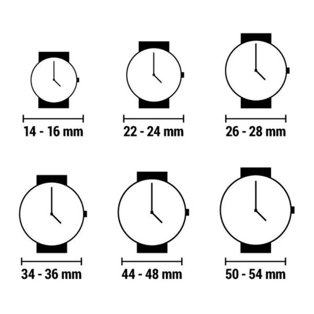 Uniseks satovi Arabians DBH2187BA Plava (Ø 34 mm)