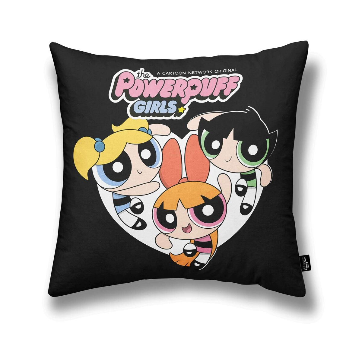 Jastučnica Powerpuff Girls Powerpuff B Crna Pisana 45 x 45 cm