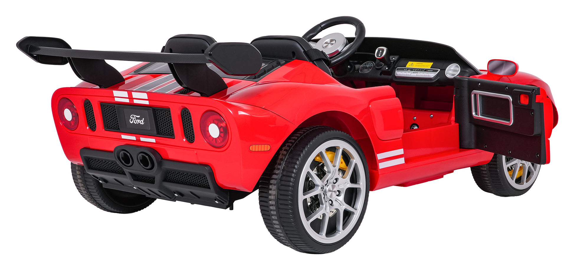 Licencirani auto na akumulator Ford GT 4x4 - dvosjed - crveni