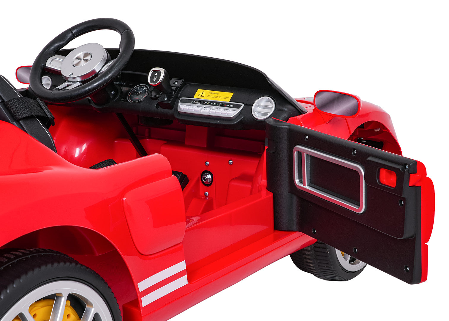 Licencirani auto na akumulator Ford GT 4x4 - dvosjed - crveni