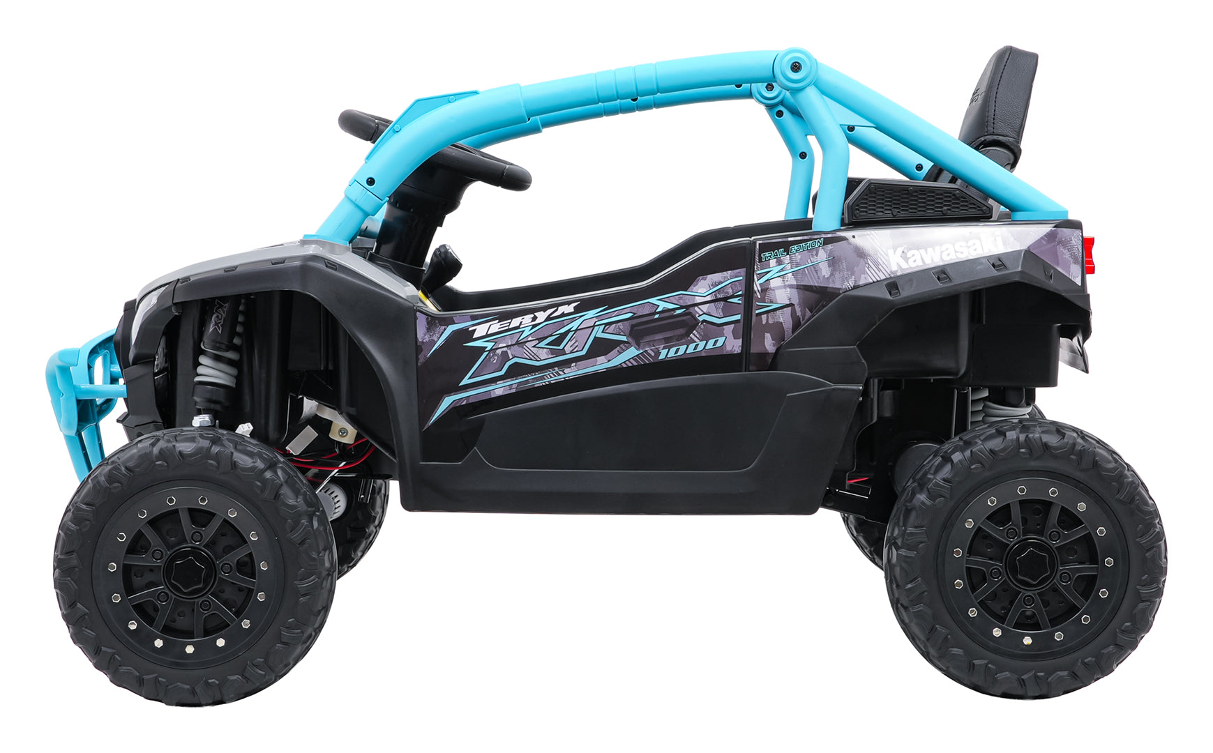 Licencirani buggy na akumulator Kawasaki TERYX KRX1000 4x4 - plavi
