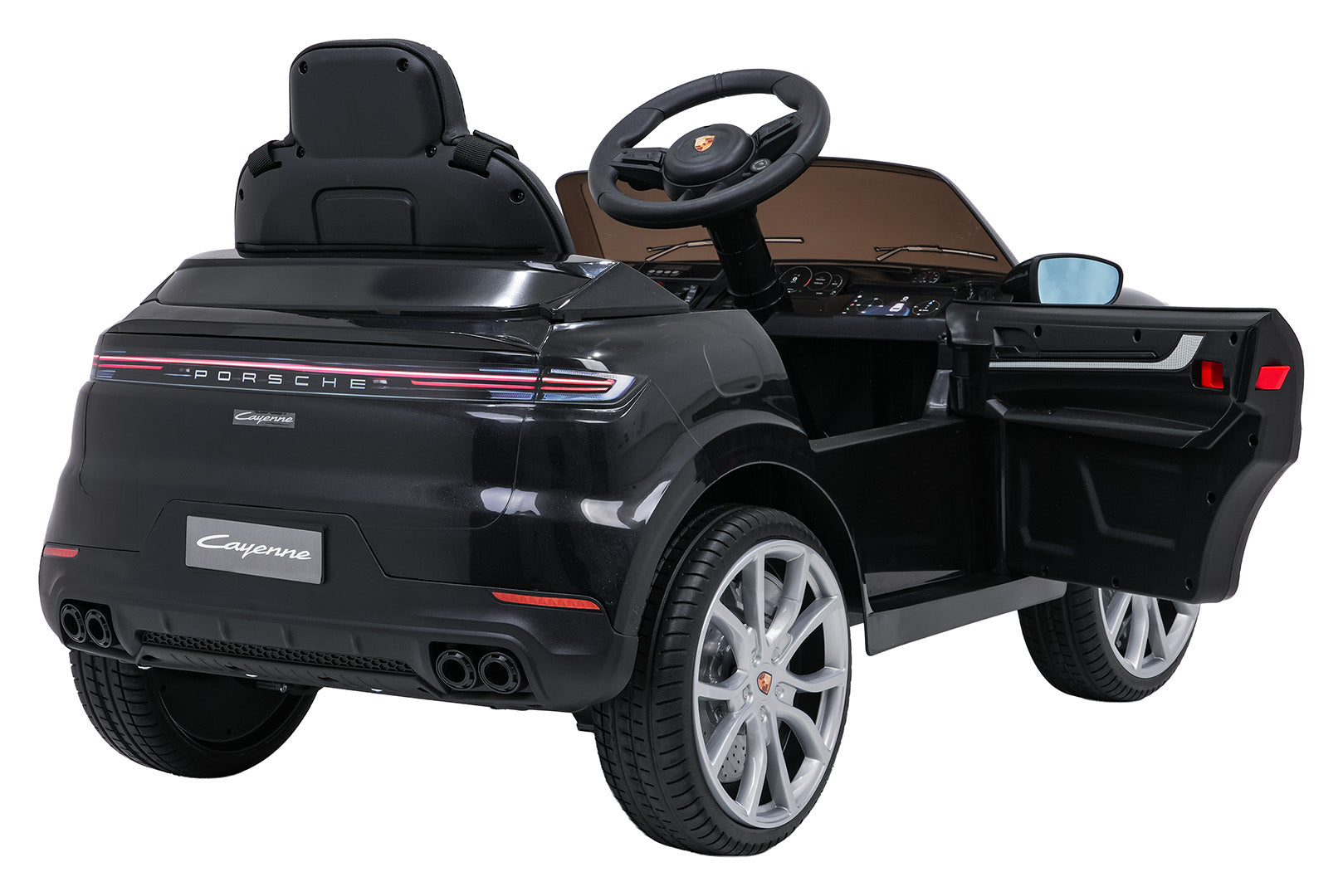 Licencirani auto na akumulator Porsche Cayenne - crni