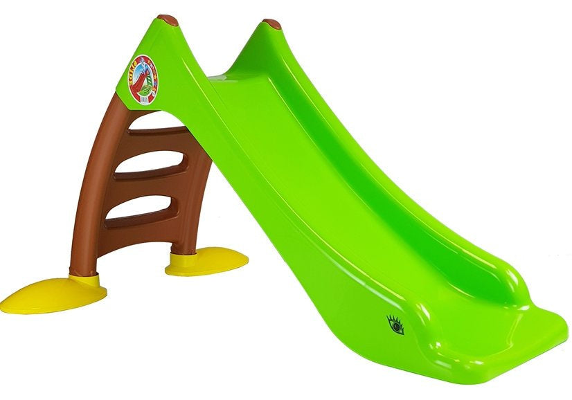 Children's slide 424 green-brown