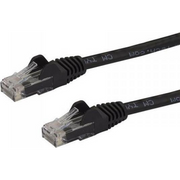StarTech.com N6PATC750CMBK kabel za umrežavanje Crno 7,5 m Cat6 U/UTP (UTP)