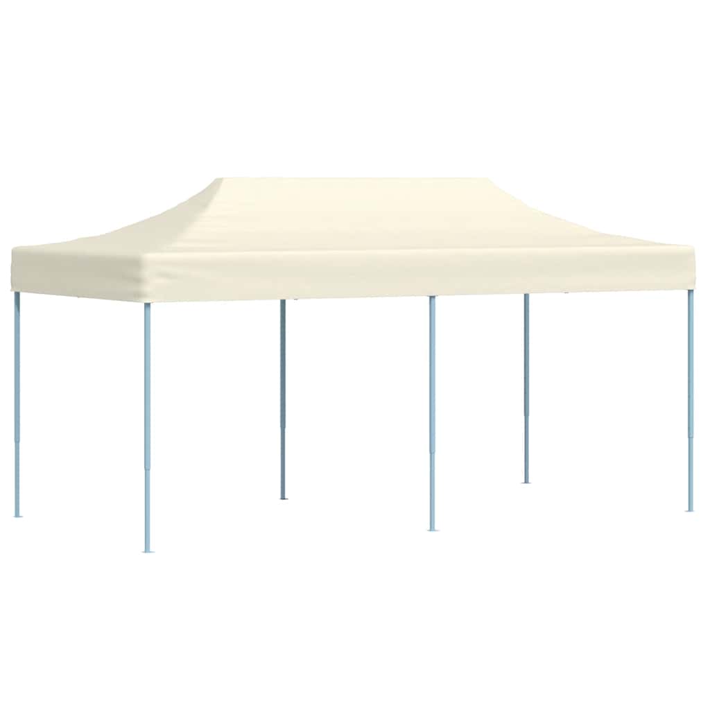 Sklopivi Pop-Up Šator 3x6 m Krem Bijeli