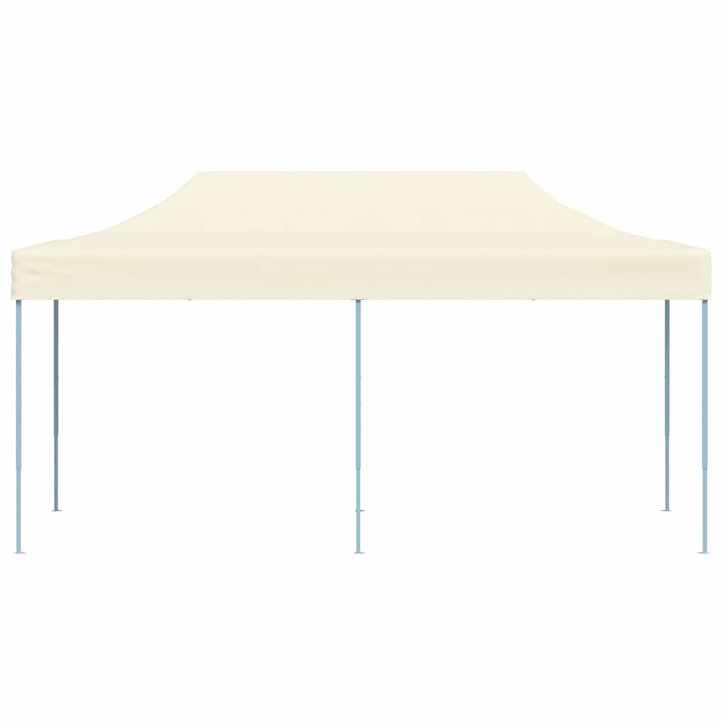 Sklopivi Pop-Up Šator 3x6 m Krem Bijeli