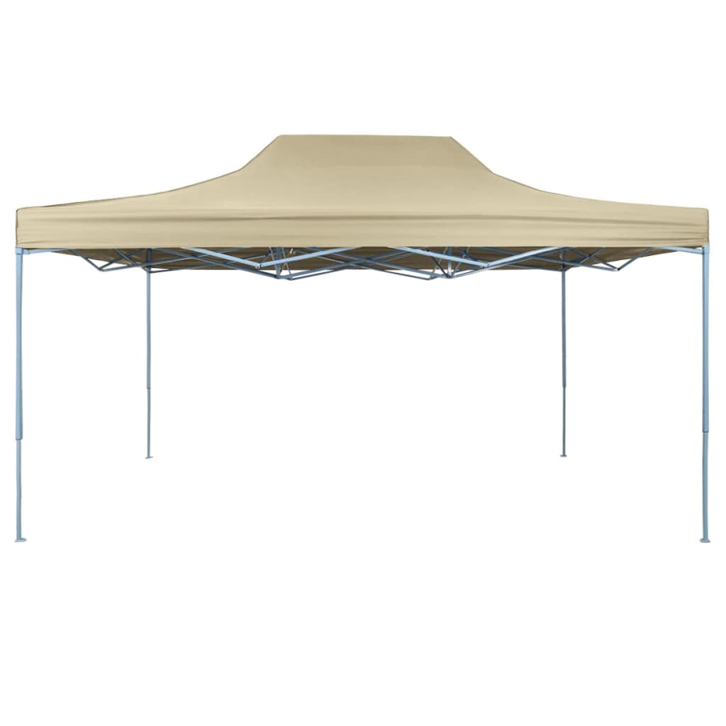Sklopivi Pop-Up Šator 3x4,5 m Krem Bijeli