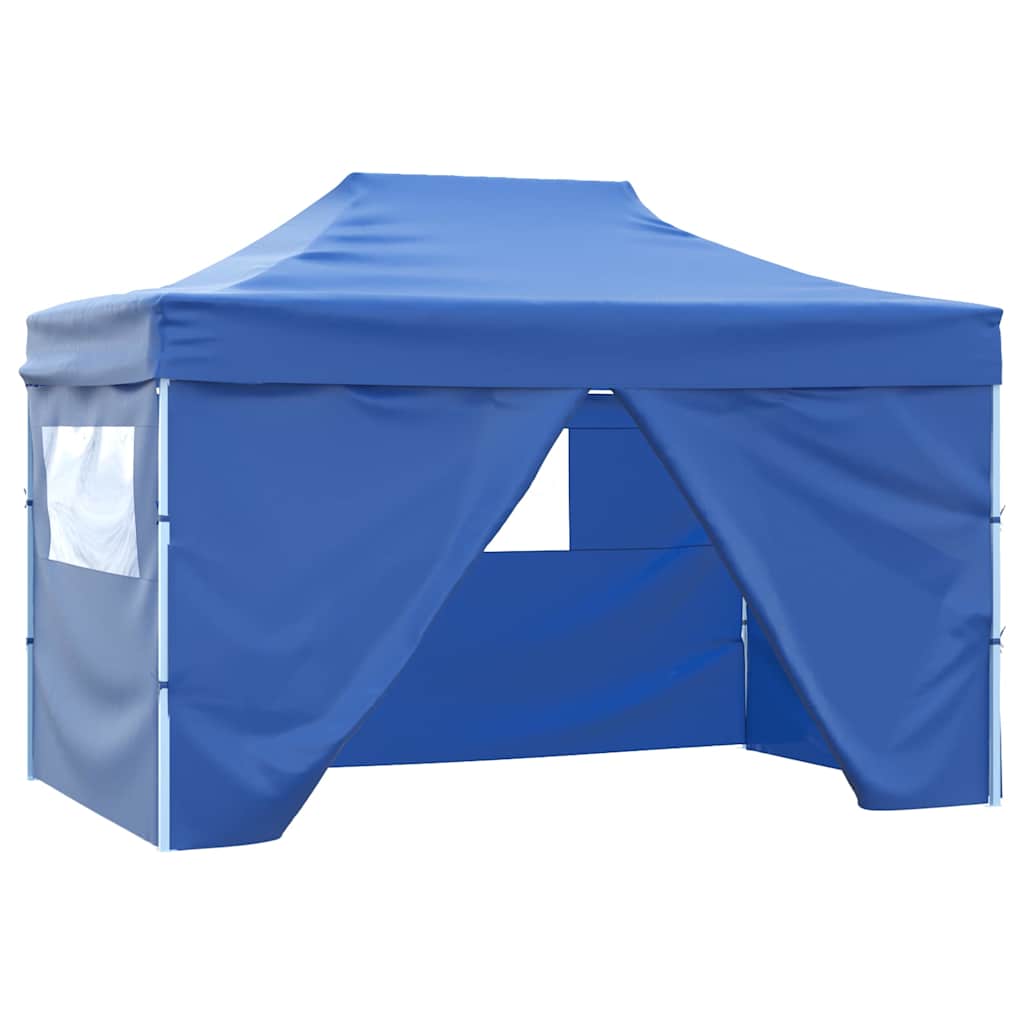 Sklopivi Pop-up Šator sa 4 Panela 3x4,5 m Plavi