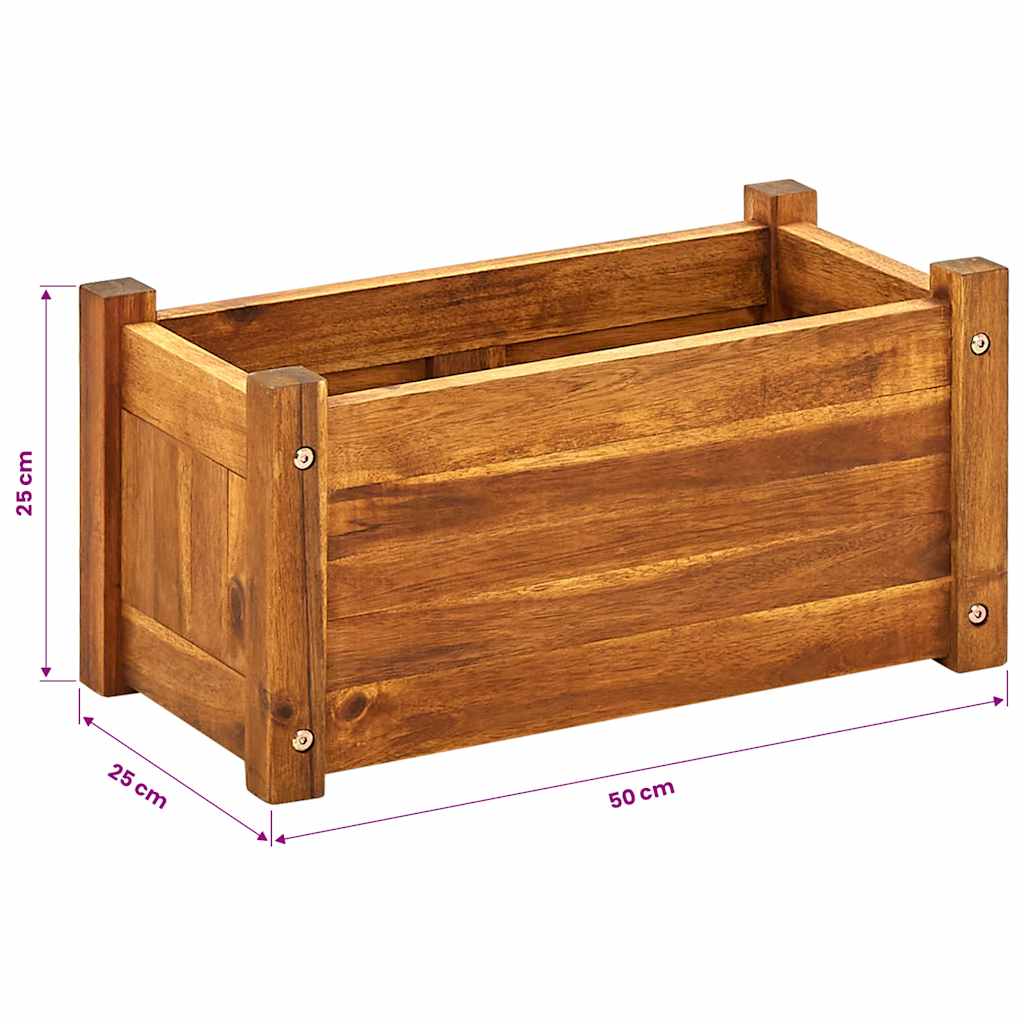 Posuda za Sadnju Drvo Bagrema 50x25x25 cm