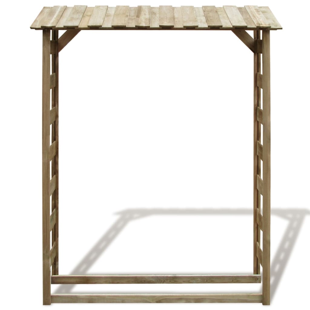 Spremište za drva za ogrjev 150x44x176 cm impregnirana borovina