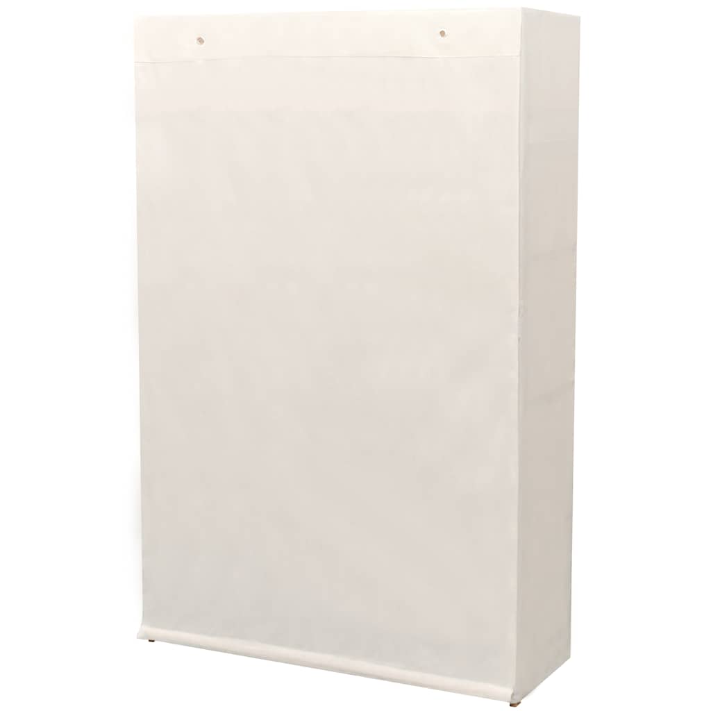 Garderobni Ormar od Tekstila i Borovine 110x40x170 cm