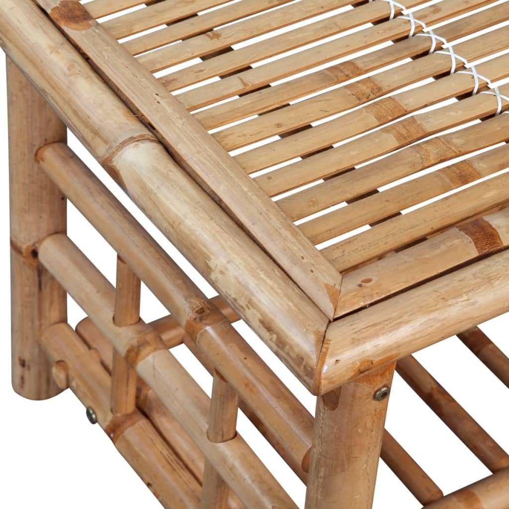 4-Dijelna vrtna garnitura od bambusa s jastucima