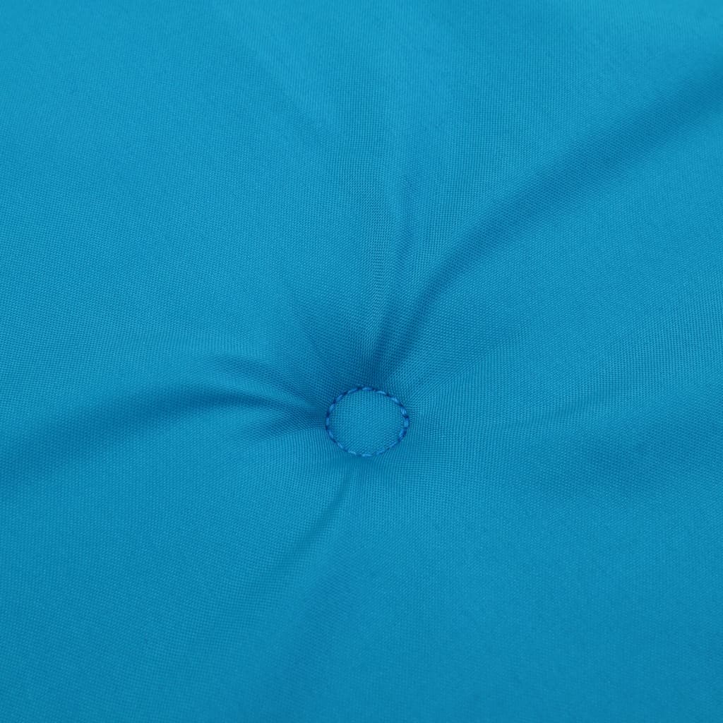 Jastuci za vrtne stolice 4 kom plavi 120 x 50 x 3 cm od tkanine