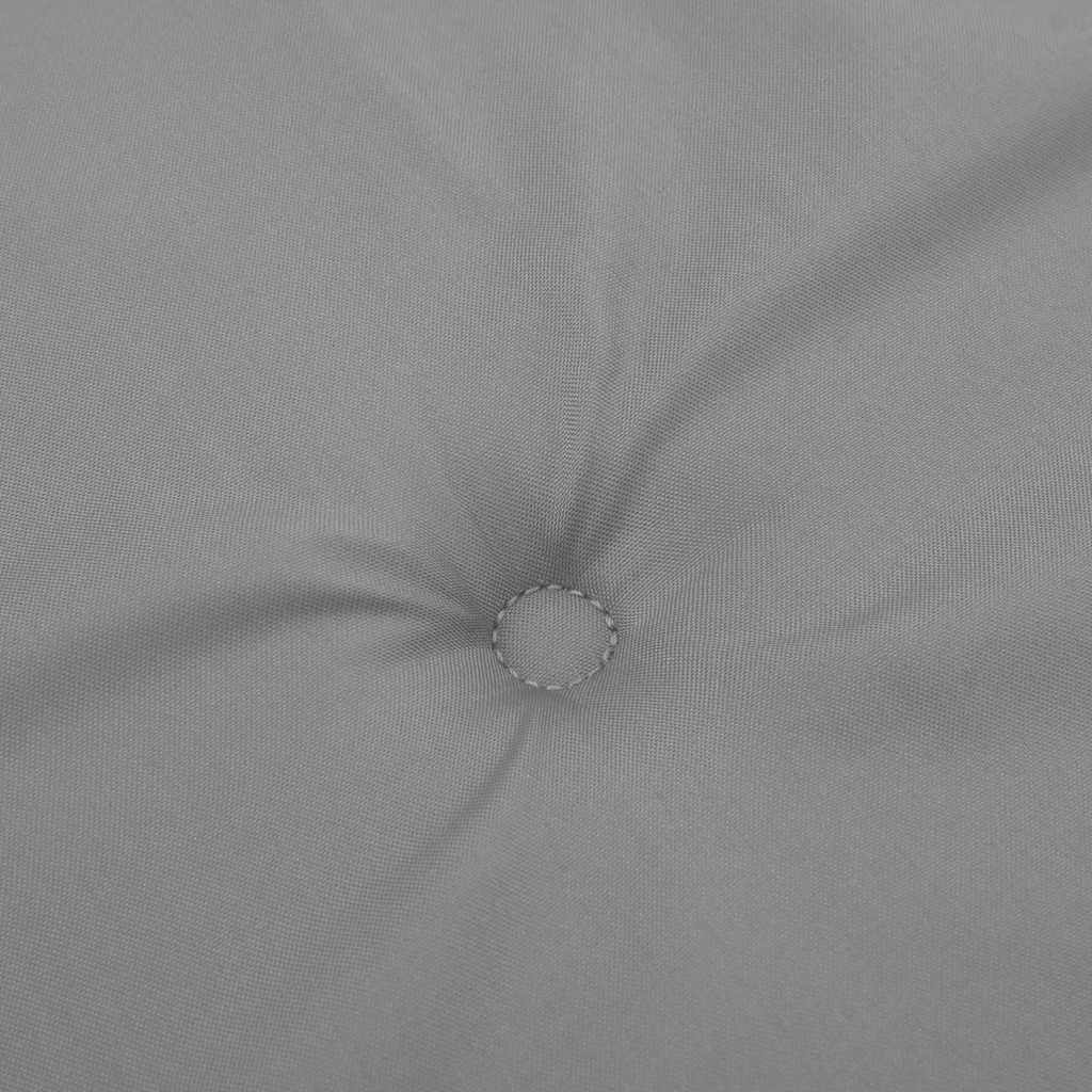 Jastuk za vrtnu klupu sivi 150x50x4 cm od tkanine Oxford
