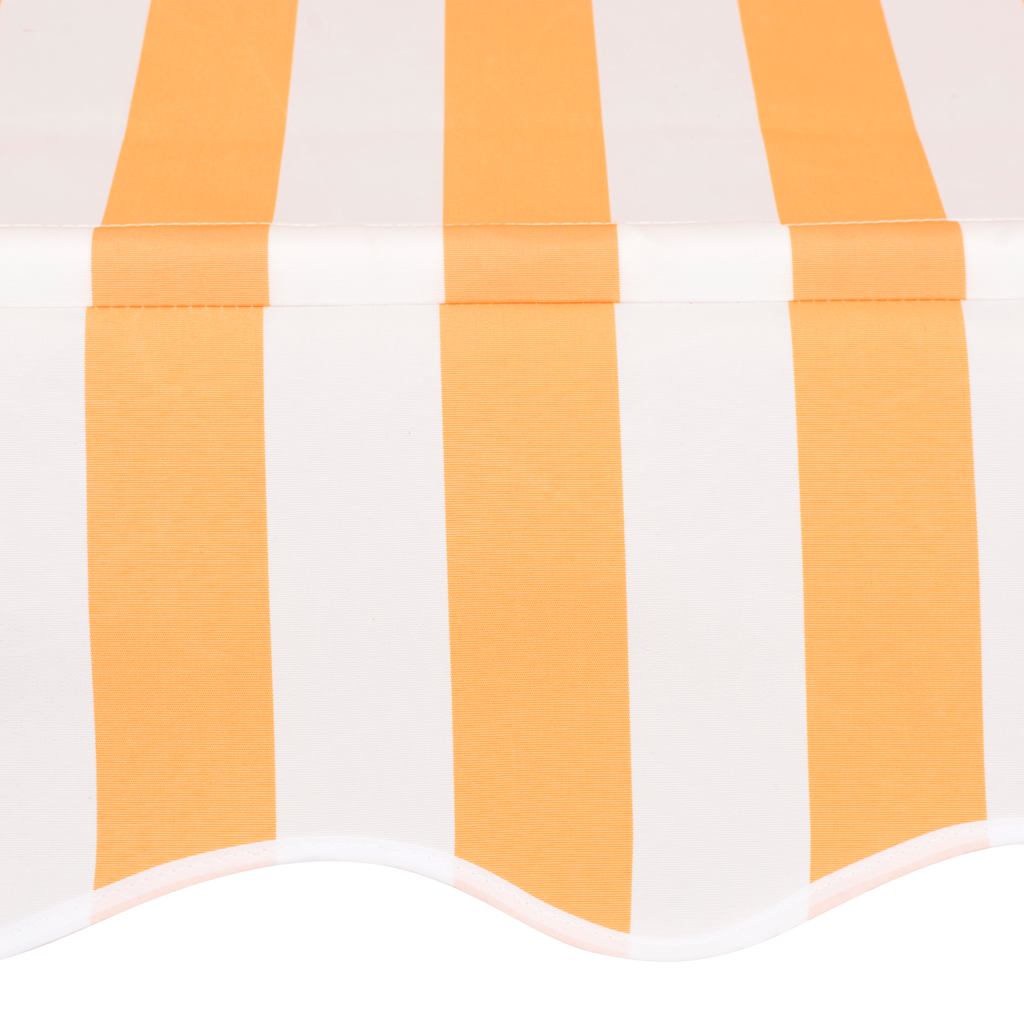 Tenda na ručno uvlačenje 250 cm narančasto-bijela prugasta