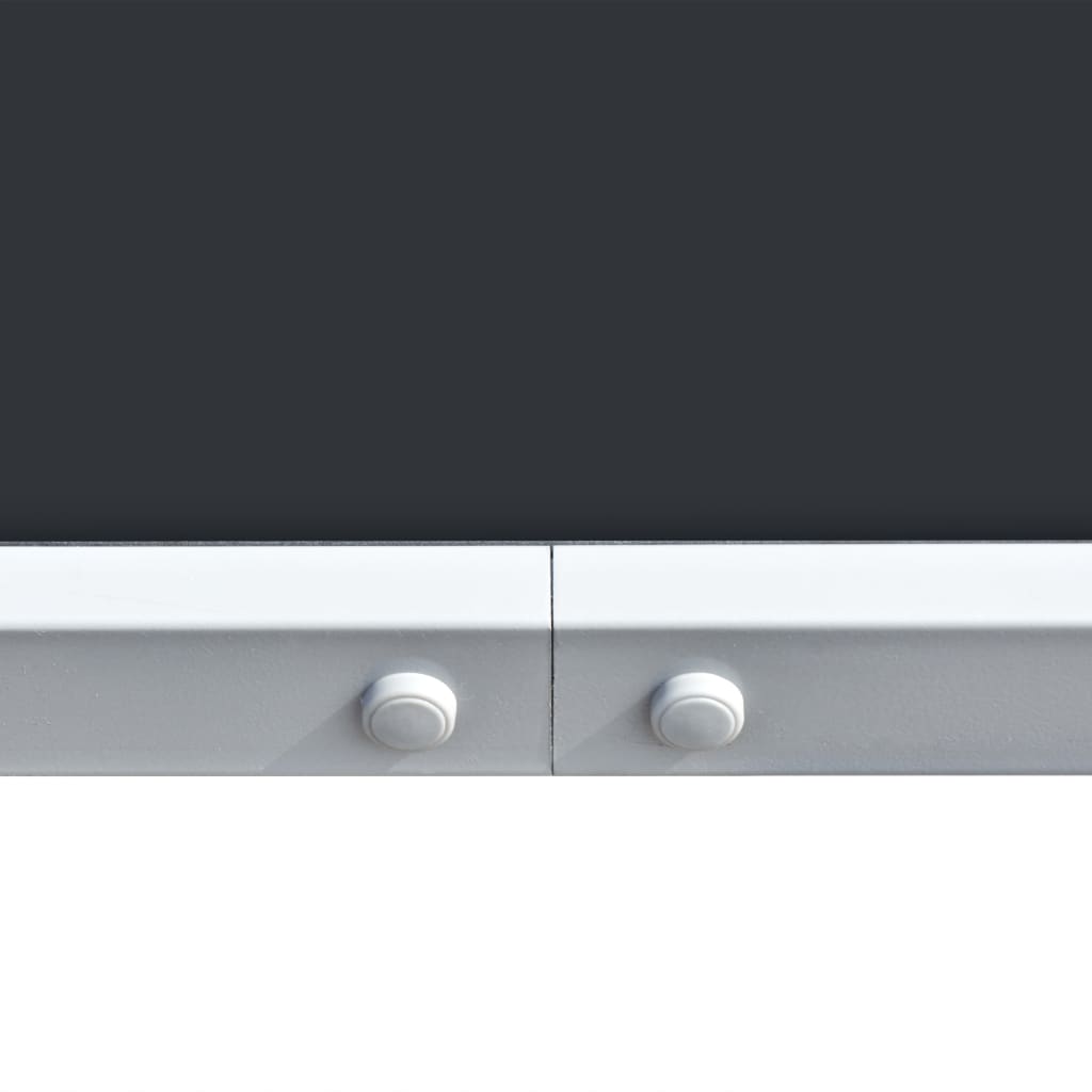 Vrtni stol 150 x 90 x 74 cm crni čelični