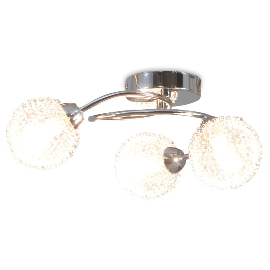 Stropna svjetiljka s 3 LED žarulje G9 120 W