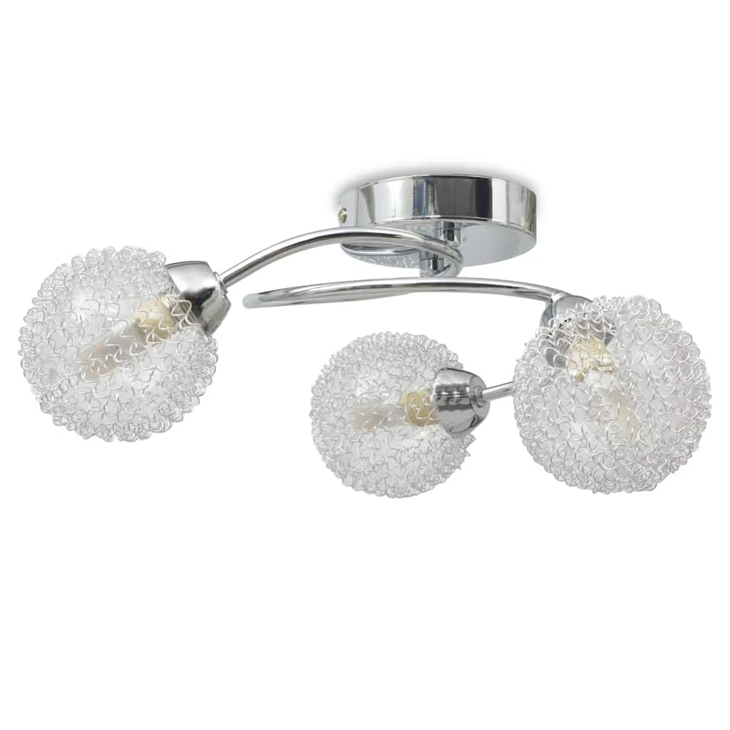 Stropna svjetiljka s 3 LED žarulje G9 120 W