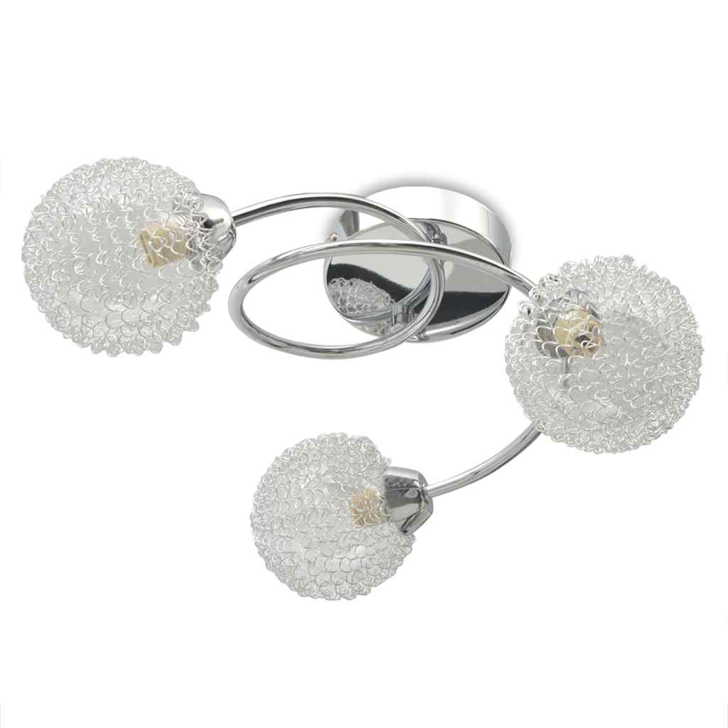 Stropna svjetiljka s 3 LED žarulje G9 120 W