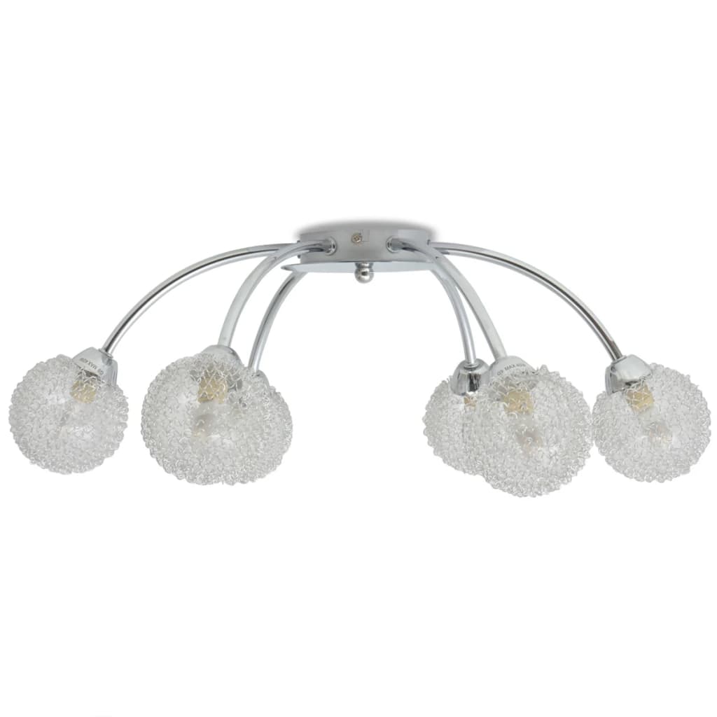Stropna svjetiljka sa 6 LED žarulja G9 240 W