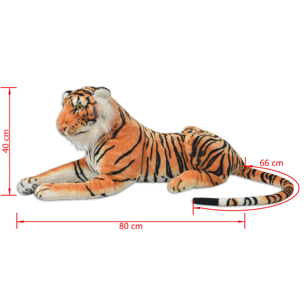 Plišani tigar smeđi XXL