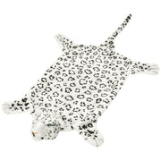 Tepih Leopard od Pliša 139 cm Bijeli