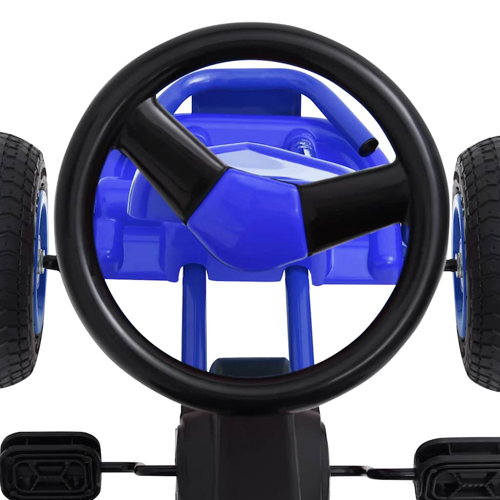 Go-Kart s Pedalama i Pneumatskim Gumama Plavi